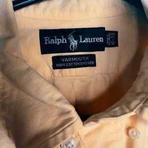 Polo Ralph Lauren Oxford Shirt Mens size 16-33 Custom Fit